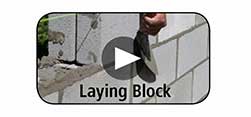 How-To Video Gallery - Laying Block