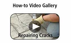 How-To Video Gallery - Repairing Cracks