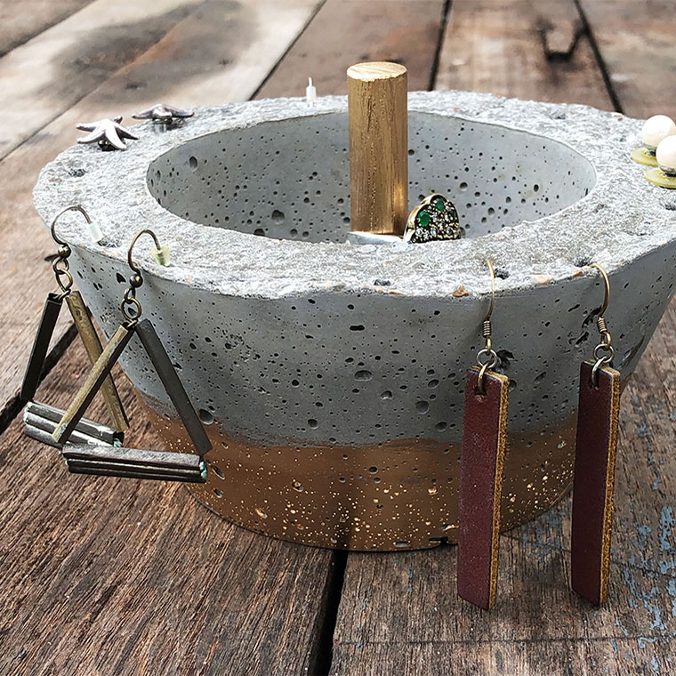 Jewelry Bowl: - 2019 Haven Concrete Casting Call Entries