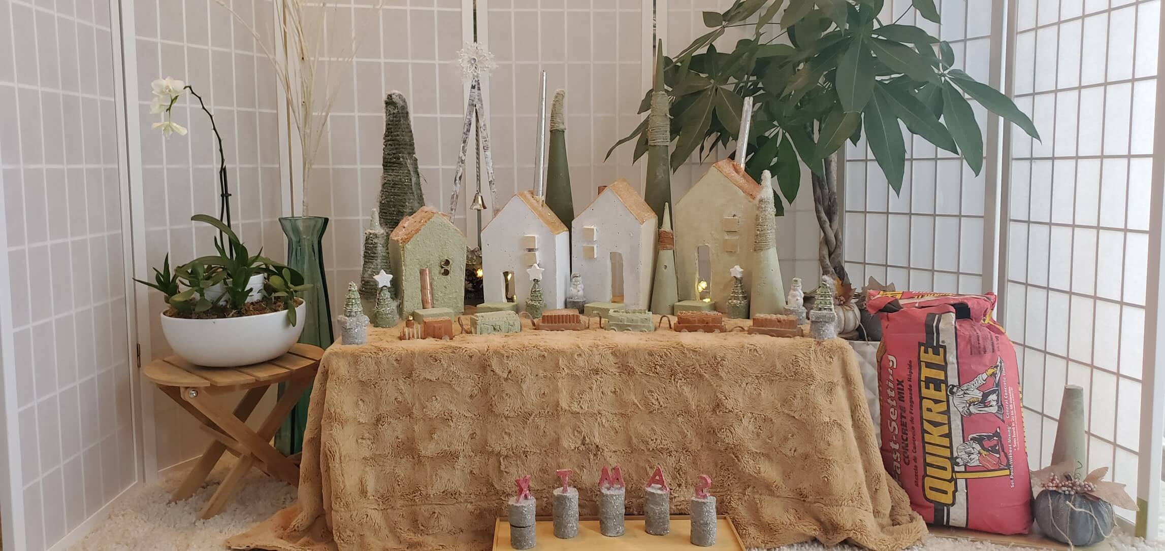 Concrete Christmas Village - One Bag Wonder Contest Entries