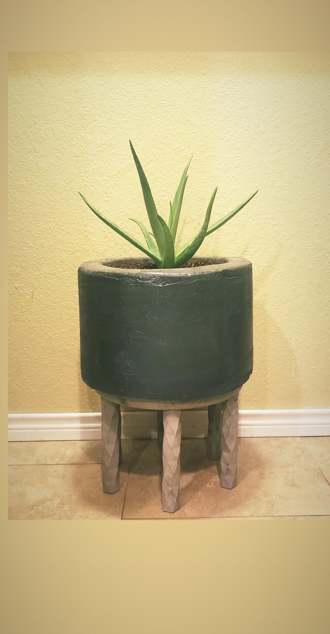 Footed Planter - One Bag Wonder Contest Entries