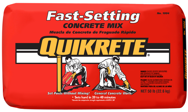 QUIKRETE® Fast-Setting Concrete Mix