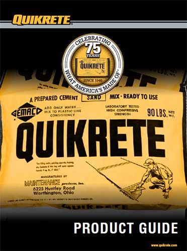 Quikrete Product Catalog